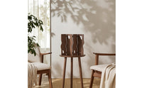 Decorative Desktop Screen Mini Folding Panel Screen Wooden Tabletop Divider for Desk, Shelf, Entryway
