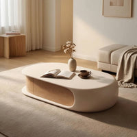 Coffee Table with Storage Low-Profile Minimalist Coffee Table Modern Furniture for Living Room, Lounge