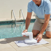 Vacuum Plate with 90 Degree Elbow Easy Installation Pool Skimmer Hose Adapter No Pump Shutdown Needed for Above Ground Pools
