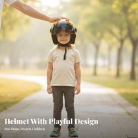 Kids Bike Helmet Shock-Absorbing Resistant Young Child Scooter Helmet Young Cycling Head Protection Cute Design Safety Gear