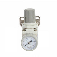 Quick-Lock Knob Pneumatic Pressure Regulator Mounting Bracket Included AR2000 Air Regulator Air Pressure Reducing Valve for Workshop