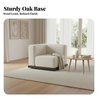 sturdy Wood Frame Straight-Line Fabric Sofa Nordic Aesthetic Household Furniture sectionally designed Design Lounge Seating Minimalist design for Interior Designers, Apartment Dwellers, Living Room, Home Study, Office Lobby, Reception Area