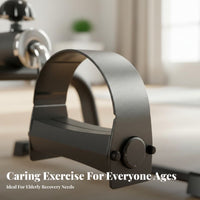Mini Floor Cycle Compact Design Arm and Leg Non-Slip Base Arm and Leg Peddler for Seniors, Office Workers