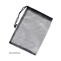 Golf Ball Pouch Lightweight Golf Ball Storage Bag Mesh Bag with Drawstring Compact for Golfers, Driving Range