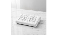 Tabletop Nail Dust Collector Slimline Nail Dust Collector with Dual Fan Strong Suction Appliance Professional for Manicurists, Manicure Tables