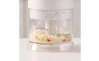 Manual Garlic Chopper Stainless Steel Kitchen Tool Easy to Use for Home Cooks