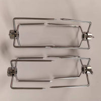 Adjustable Length Electric Rotisserie Kit Universal Rotisserie Kit with Electric Motor Powerful Easy to Use for Backyard Grilling
