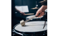 Drum Mallet with Felt Head Stainless Steel Marching Drum Mallet Mellow Tone for Drummers