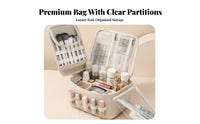 Large Capacity Cosmetic Organizer Multi-Compartment for Women