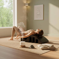 Contoured Pilates Spine Corrector Textured Stretching Aid Stepped Profile Pilates Arched Arched for Floor Exercises