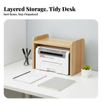 Multi-Layer Printer Stand Stable Load-Bearing Desktop Printer Shelf for Students