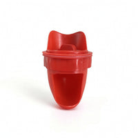 Chicken Feeder Plastic Duck Feeder Sturdy for Backyard