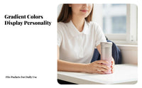 Keeps Hot & Cold Pure Titanium Water Bottle Compact Size Ultralight Titanium Container Long-Lasting for Students, School, Outdoor Activities