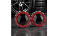 Wheel Cover with Mounting Screws D-Style Wheel Cover Mirror-Like Hubcap for off-Outdoor & Circuit