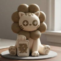 Interactive Cat Speaker Voice-Activated Cat Speaker Ornament Gift Idea Home Decor for Kids