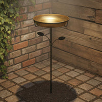 Bird Bath Feeder Outdoor Decoration Bird Bath Stand Feeder Heavy Duty Garden Decor for Courtyard