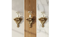 Ornate Wall Shelf Scrollwork Decorative Wall Shelf Carved