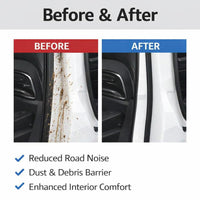 Car Door Rubber Sealing Strip, Seal Strip Car Door, Rubber Seal Strip Car, Universal Car Door Seal Strip, Car Door Seal Noise Reduction