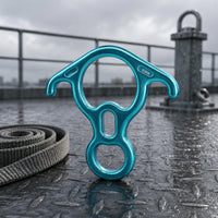 Figure-Eight Descender Compact Spur Descender Climbing Rappel Device Polished Rappel Device High Friction Control