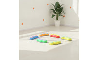 6 Pieces Balance Stepping Stones Non-Slip Sensory Stepping Stones Pebble-Shaped