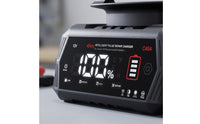 Pulse Repair Charger Automatic Smart Battery Charger Portable Compact for Garage, Workshop