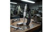Two-in-oneUse Outside Micrometer 0.001 Mm Resolution Digital Micrometer High Accuracy Precision Tool LCD Screen