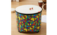 Rhythm Drum Wooden Drum with Drumsticks Percussion Set for Music Teachers, Young Children, Classroom, Playroom