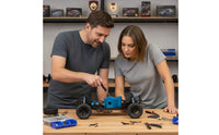 RC Car Gearbox Housing Upgrade RC Gearbox Cover with Screws Upgraded for Drivetrain Maintenance
