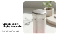 Keeps Hot & Cold Pure Titanium Water Bottle Compact Size Ultralight Titanium Container Long-Lasting for Students, School, Outdoor Activities