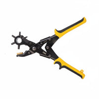 Belt Hole Puncher Tool Exact Punching Watches Strap Hole Maker Heavy-Duty Rotary Punch Tool for Leathercraft