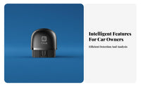 Real-Time Data Bluetooth OBD2 Scanner Plug and Play OBD2 Scanner Easy to Use Engine Fault Code Reader No Battery Needed for DIY Mechanics, Auto Enthusiasts, Beginners, Home Garage, Roadside Emergencies, Driveway