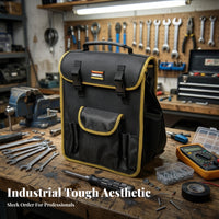 Wear-Resistant Electrician Tool Bag Structured Body Waterproof Tool Bag Long-Lasting for Electricians