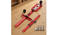 Router Base with Guide Rail Wear-Resistant Router Base Plate Precision Tool for Carpentry, Cabinet Making