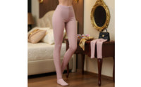 Stretchy 1/6-Scale Tights Tapered Legs High-Waisted Doll Tights Soft