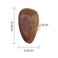Natural Wooden Wall Hook Modern Wood Coat Peg Minimalist Wall Hook with Screws Screw-Information About Entryway, Bedroom, Closet