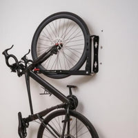 Foldable Wall Bike rack Carbon Steel Wall Mount Bike Holder for Home, Garage