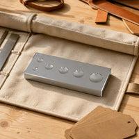 Snap Rivet Setter Base Multi-Use Mirror Finish Setting Base Craft Equipment for Leatherworkers