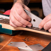Fret Point Leveler Stainless Steel Fret Leveling Tool Precision Measurement Luthier Supply for Luthiers