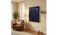 Jersey Display Frame Lockable Jersey Frame with Hanger Display Case with Hanger Anti-Theft Clear for Sports Collectors, Fan Cave