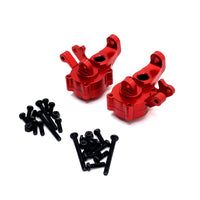 2 Pieces 1/10 front steering cup CNC-Machined with Screws Hardware for Trail Rig