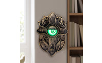 Halloween Door Chime Spooky Door Chime with Glowing Eye Spooky Novelty Prop for Decorators, Pranksters, Theme Room Rooms