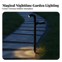 Energy Saving Solar Garden Stake Light Wireless Waterproof Solar Path Light Easy Installation for Lawn, Yard, Patio