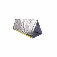 Heat Retaining Portable Emergency Tent Quick Setup Emergency Bivvy Shelter Waterproof Thermal Rescue Shelter Windproof for Campers, Hikers, Camping, Disaster Relief, Hiking
