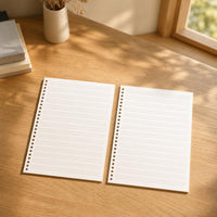 Thickened Loose-Leaf Notebook Refills B5 26-Hole Grid A5 Detachable A4 20-Hole Lined Paper