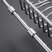 Expandable Dish Rack and Kitchen Sink Drainer with Utensil Holder, Stainless Steel Sink Organizer, Over the Sink Drainer for Kitchen Counter