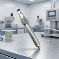 Sanding Pen Stainless Steel Air Sanding Pen Air Sander Handheld Pneumatic Sander Knurled for Jewelers, Jewelry Polishing