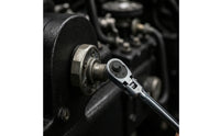 Ratcheting Wrench Chrome Ratchet Wrench Ratcheting Spanner for Mechanics, Equipment Maintenance, Garage