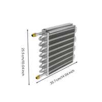 Condenser with Brass Fittings Tube-and-Fin Oil Cooler Heat Exchanger Engine Oil Cooler Heat Exchanger Aluminum Automotive