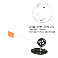 FTK Winter Ice Fishing Kit with Rod Bag and 10-Piece Automatic Fishing Platform