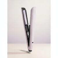 Frizz-Smoothing Steam Hair Straightener 2 in 1 Straightening Iron with Steam Swivel Cord Flat Iron with Comb Handheld for Home Styling, Travel